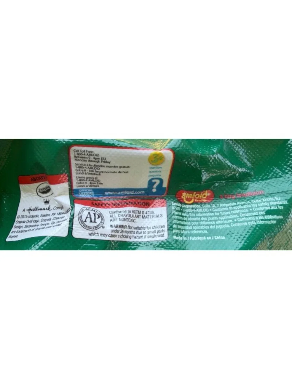 2015 Crayola Art Zipper Backpack w/Character Graphic Adjustable Straps 11